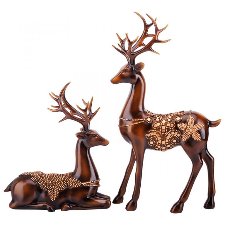 outdoor resin deer